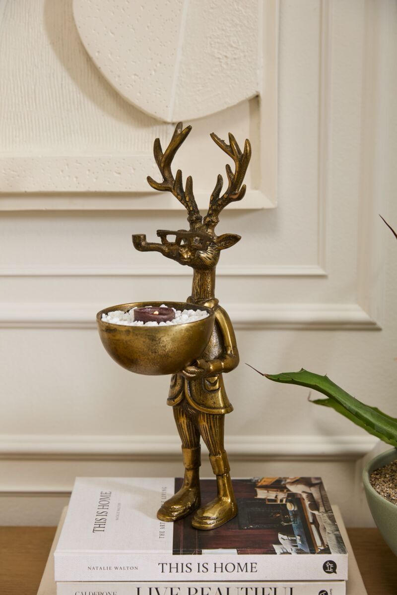 ACC Frankie Deer Dish Stand 4.75x6x16.25