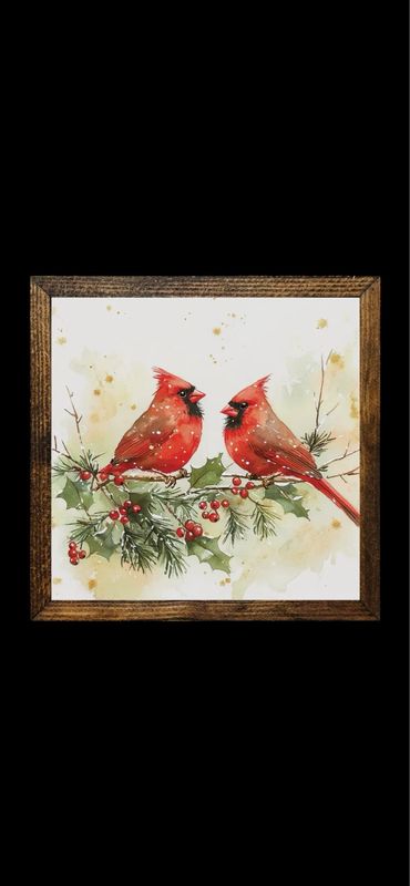 Jarmz 9x9 Two Cardinals On A Branch