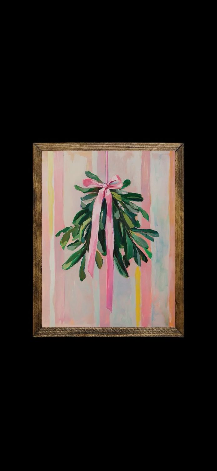 Jarmz 9x11 Mistletoe Pink Stripes