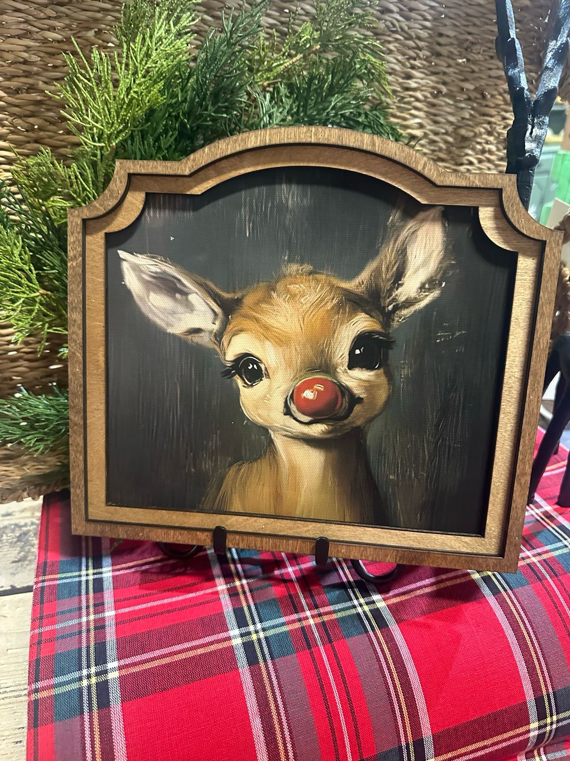 Red 10x9 Rudolph