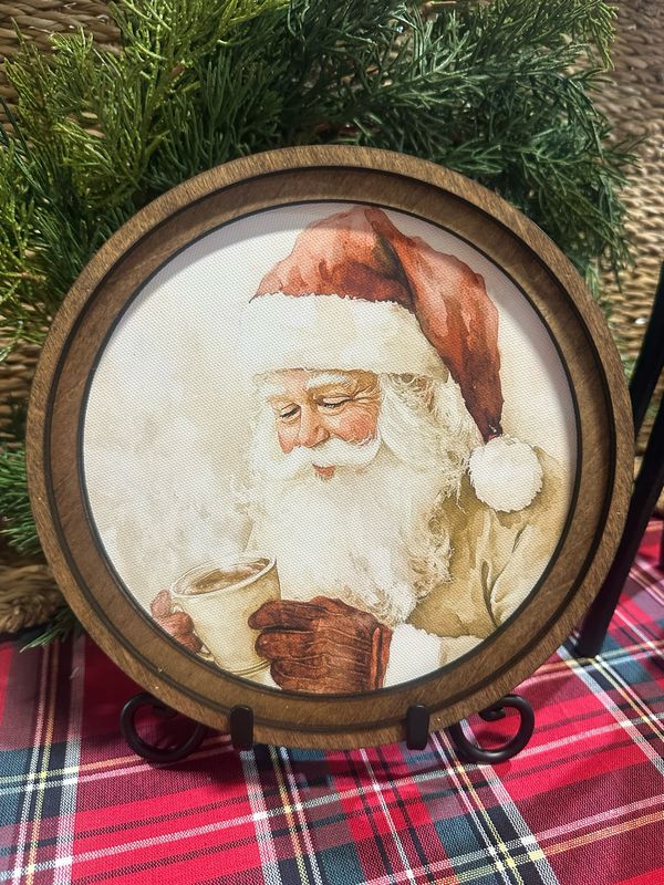 Red 8&quot; R Cocoa Santa