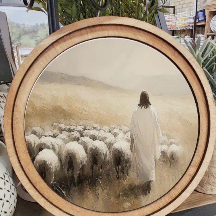 Red 8" R Jesus Sheep