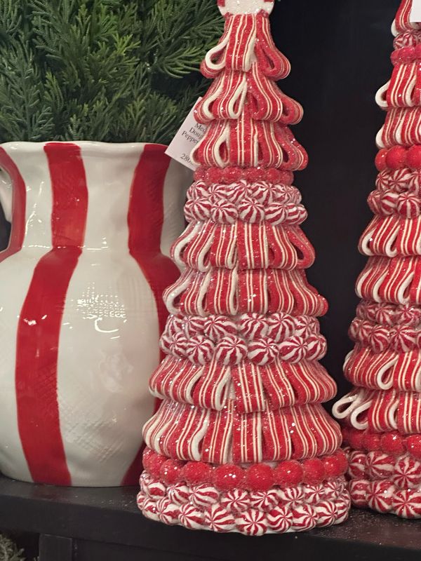 Ger Md Peppermint Candy Tree Clay Dough 12&quot;