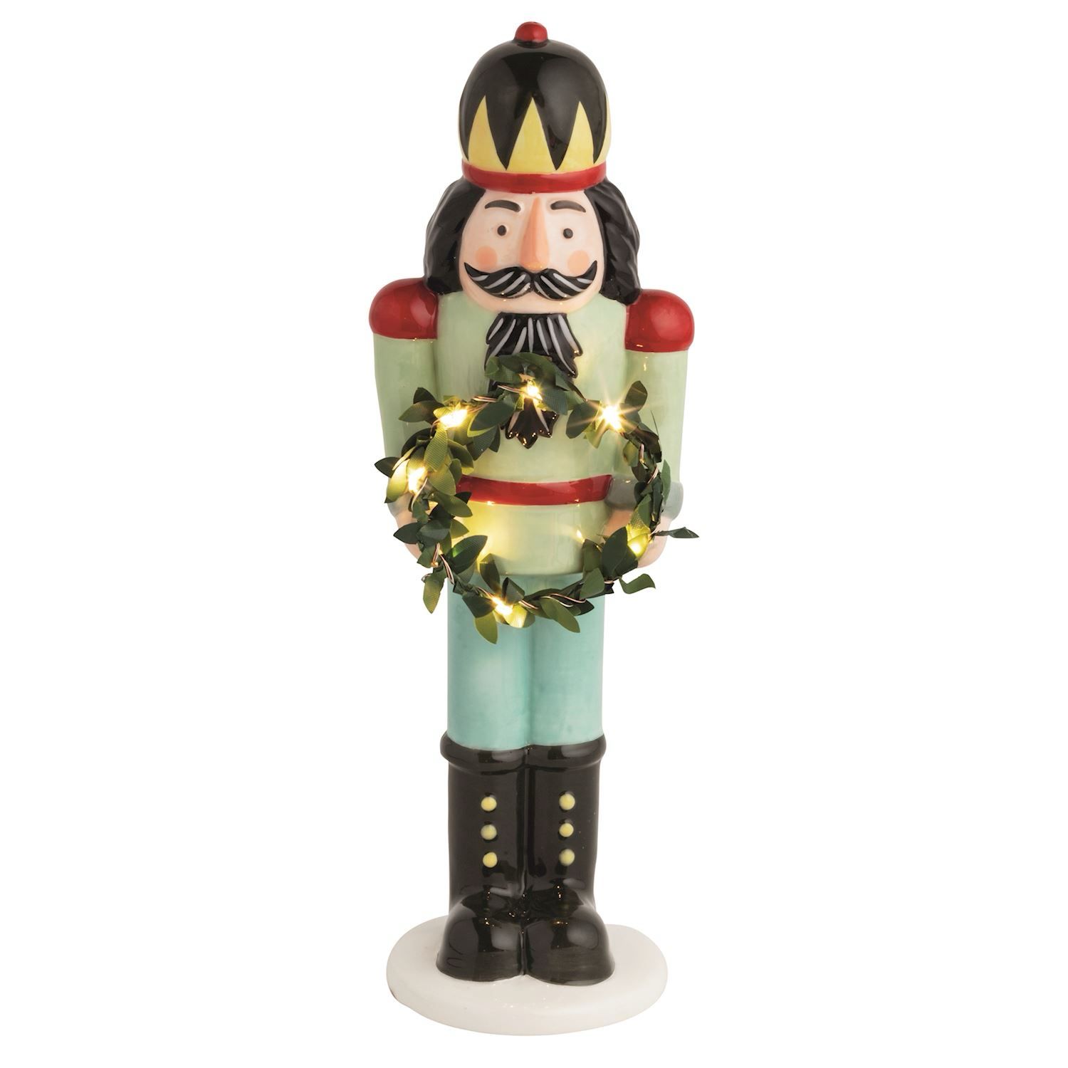 MP Sm LED Nutcracker Sitter 9.5&quot;