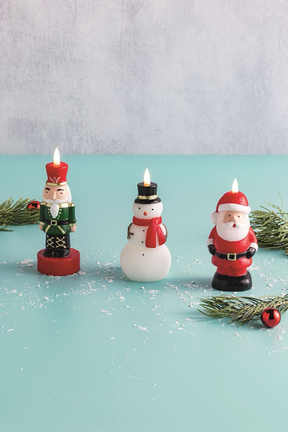 MP Santa Flameless Candle 6&quot;