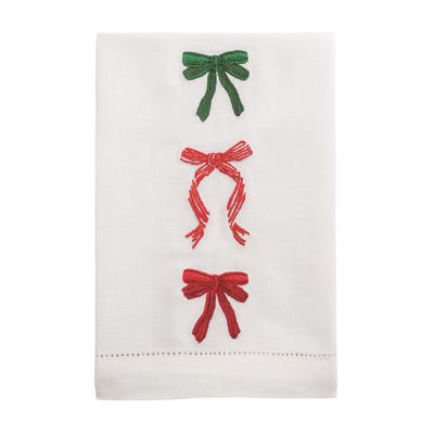 MP Three Bows Embroidered Towel