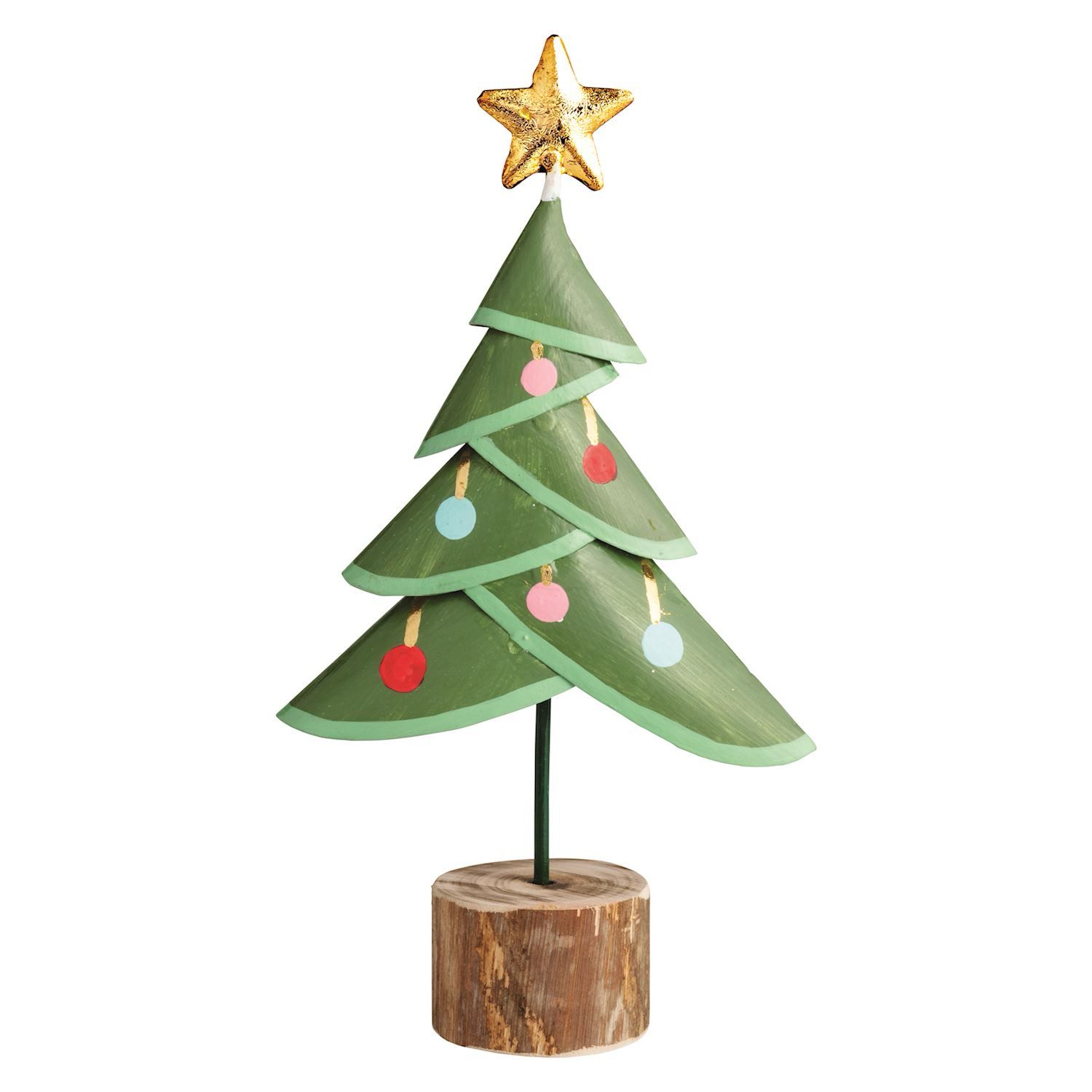 MP Md Metal Xmas Tree Sitter 10.25&quot;