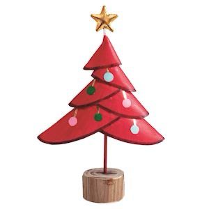 MP Lg Metal Xmas Tree Sitter 11.75&quot;