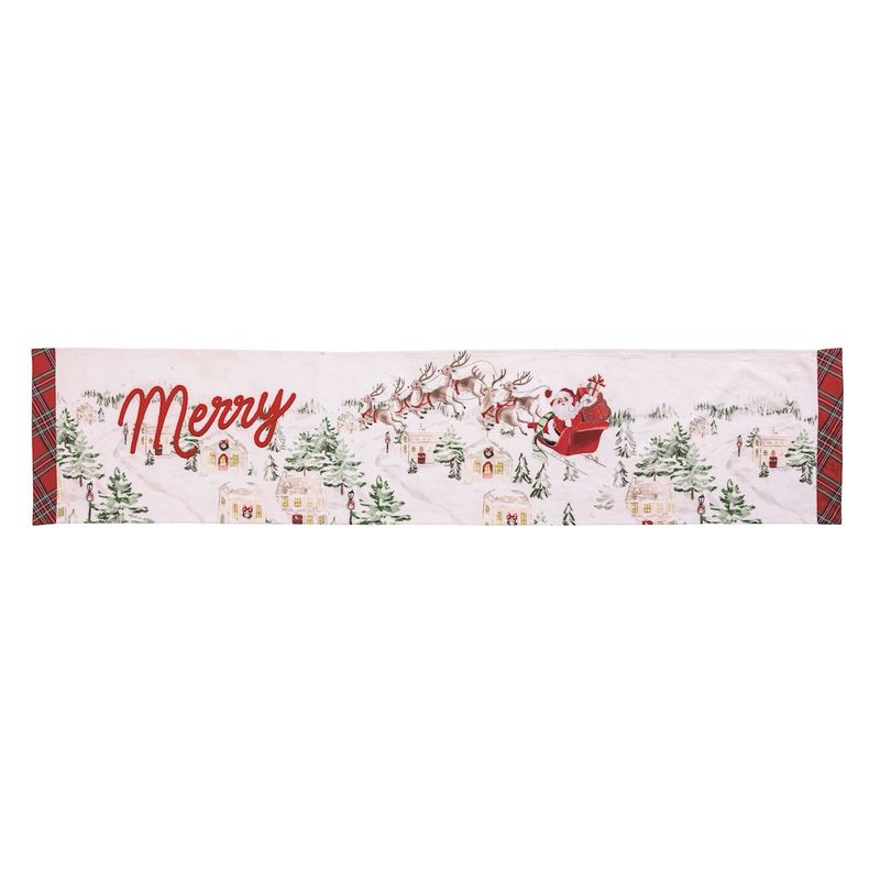 MP Vintage Santa Scene Runner