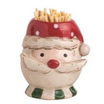 MP Santa Farm Toothpick Holder
