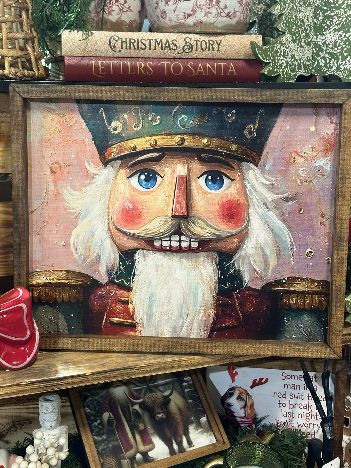 Jarmz 16x20 Wood Nutcracker Face