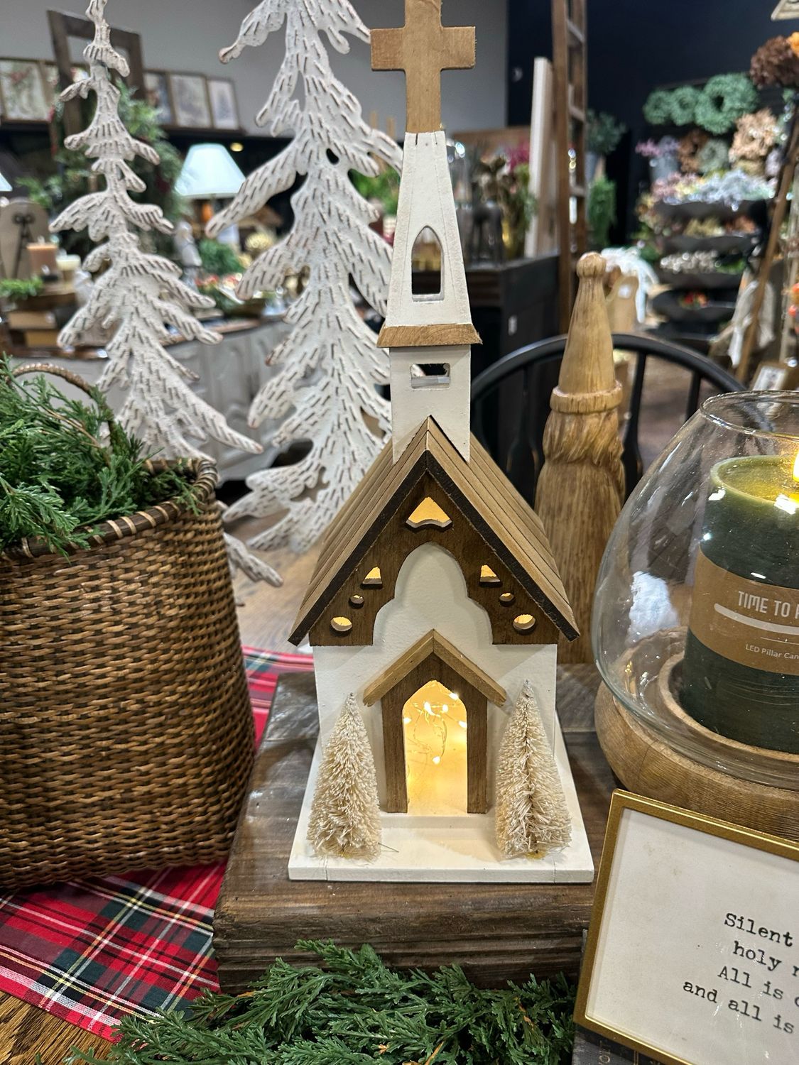 ARL 16.5&quot; Lighted Steepled Church