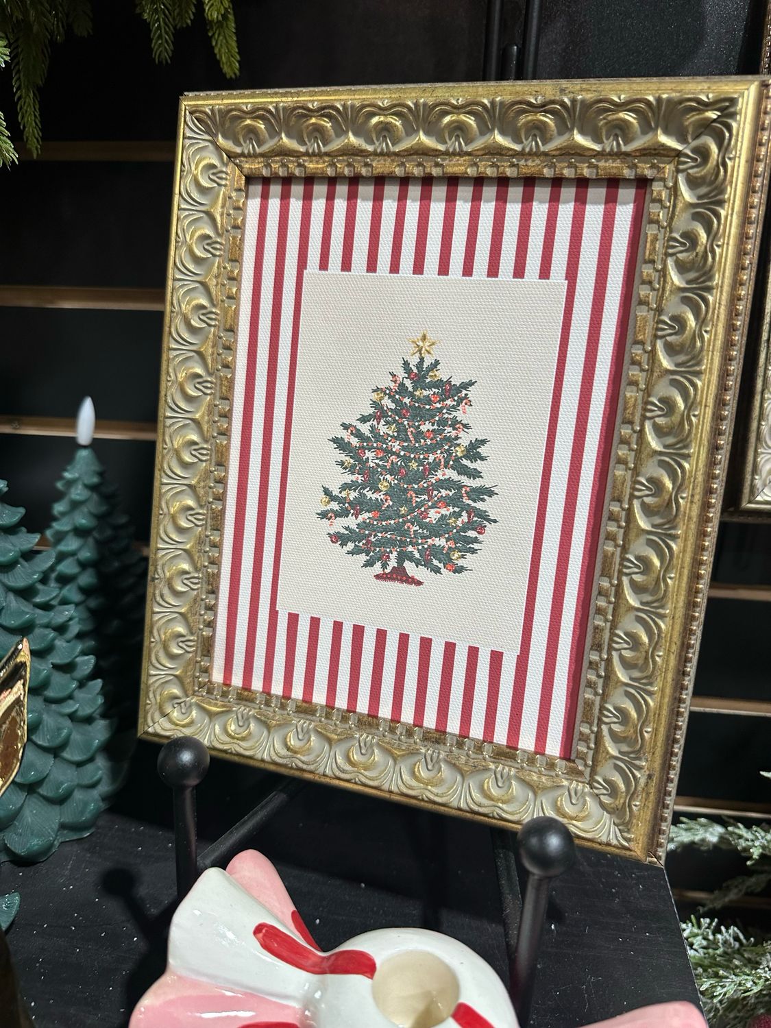 PLH 8x10  Peppermint Strip Tree Brass