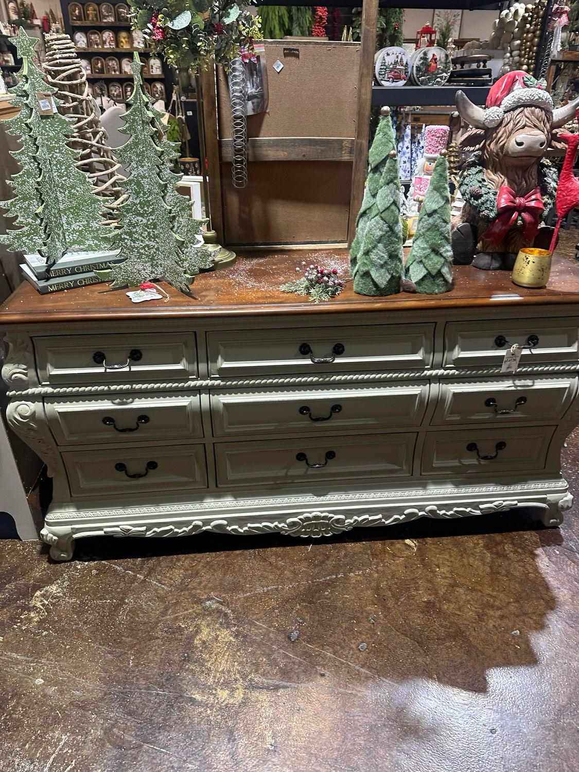 VV Dried Sage 9D Dresser 68x21x34