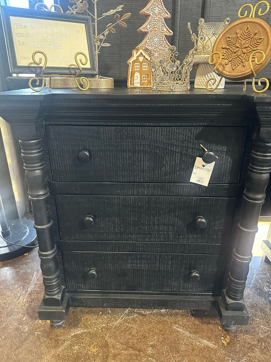 SHP Madison Nightstand Black