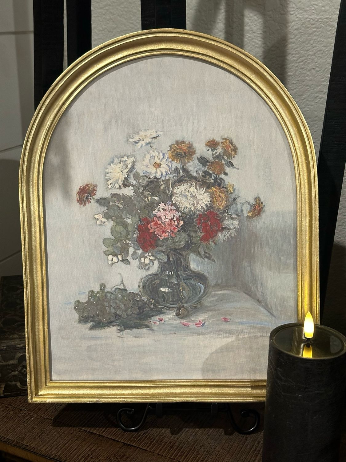 PLH 16x13 Fleurs Et Raisins