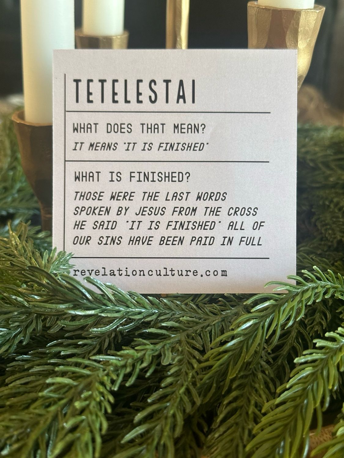 Rev Tetelesta BL Thin Gray