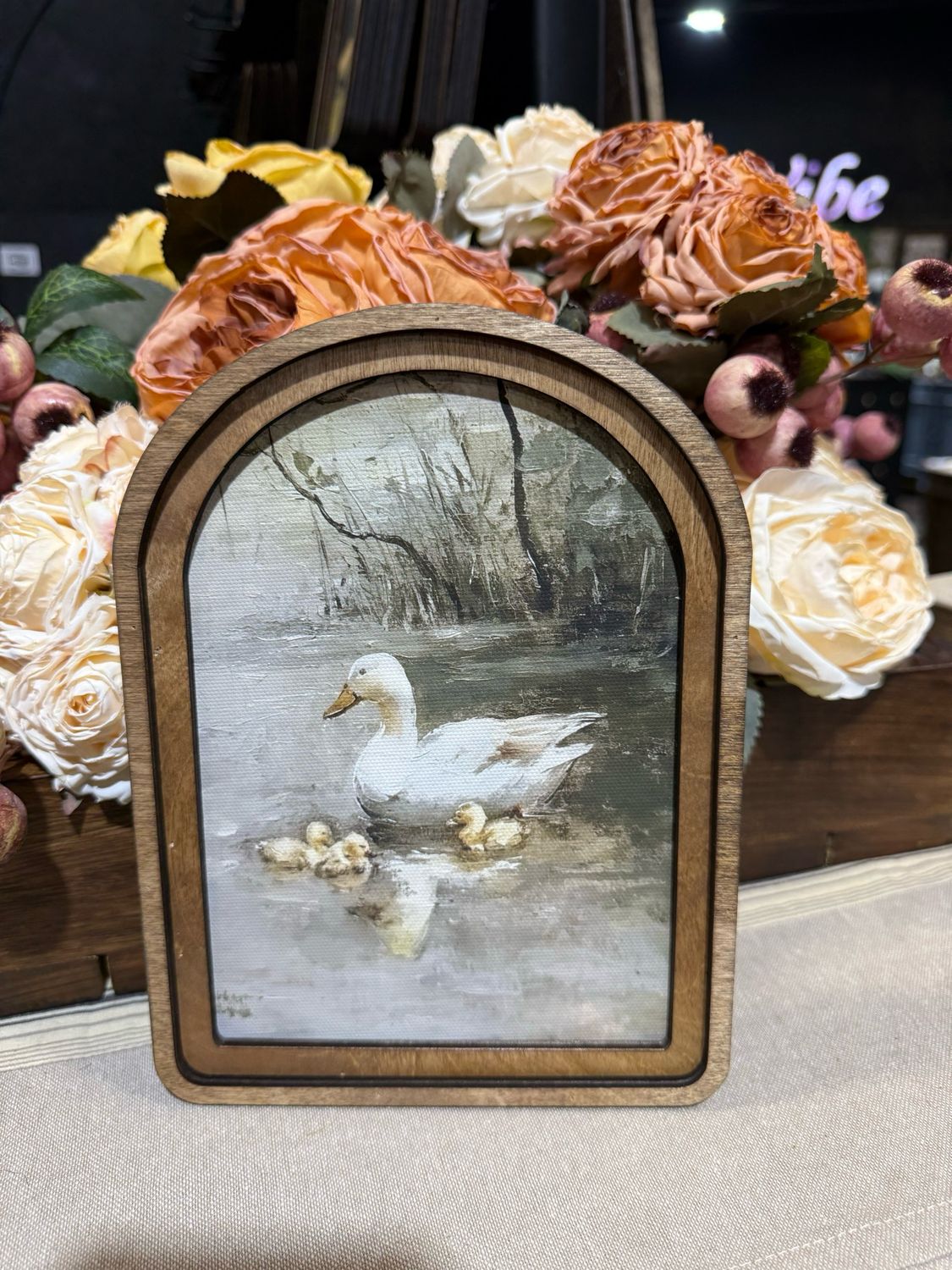 Red Arch Pond Ducks 8x6