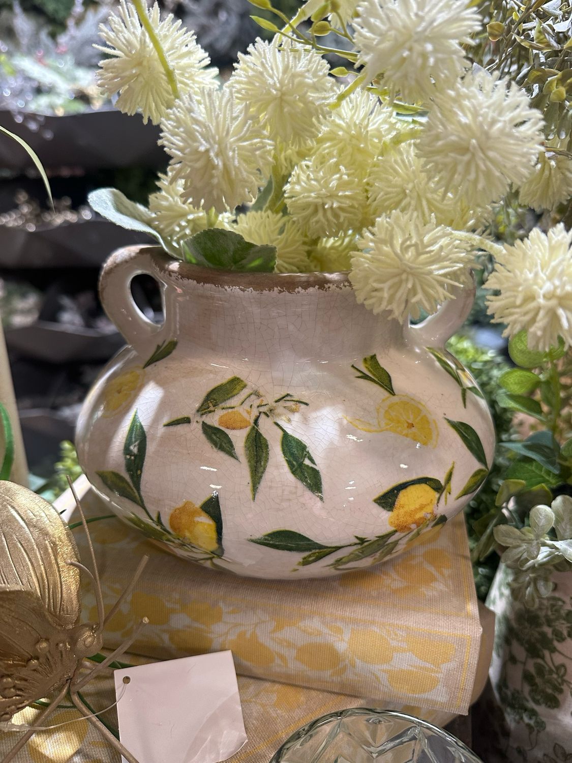 AB Lemon Planter 2 Handles 5.5x8