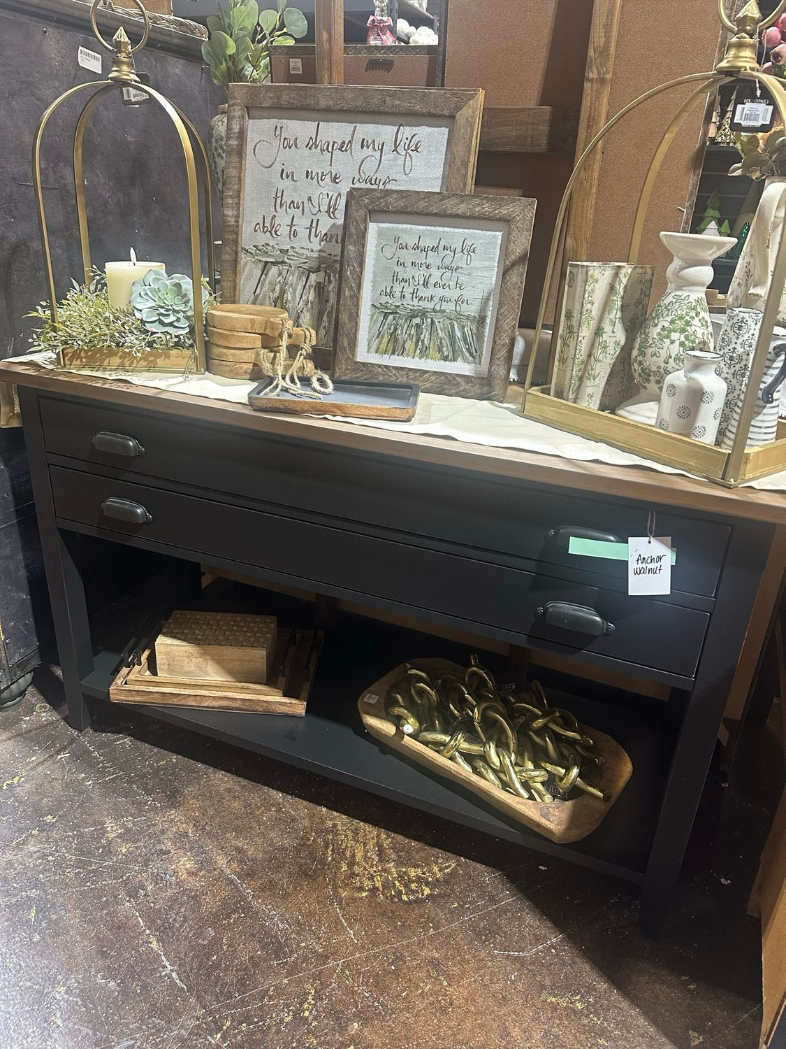 VV Anchor Sofa Table 50x17x30