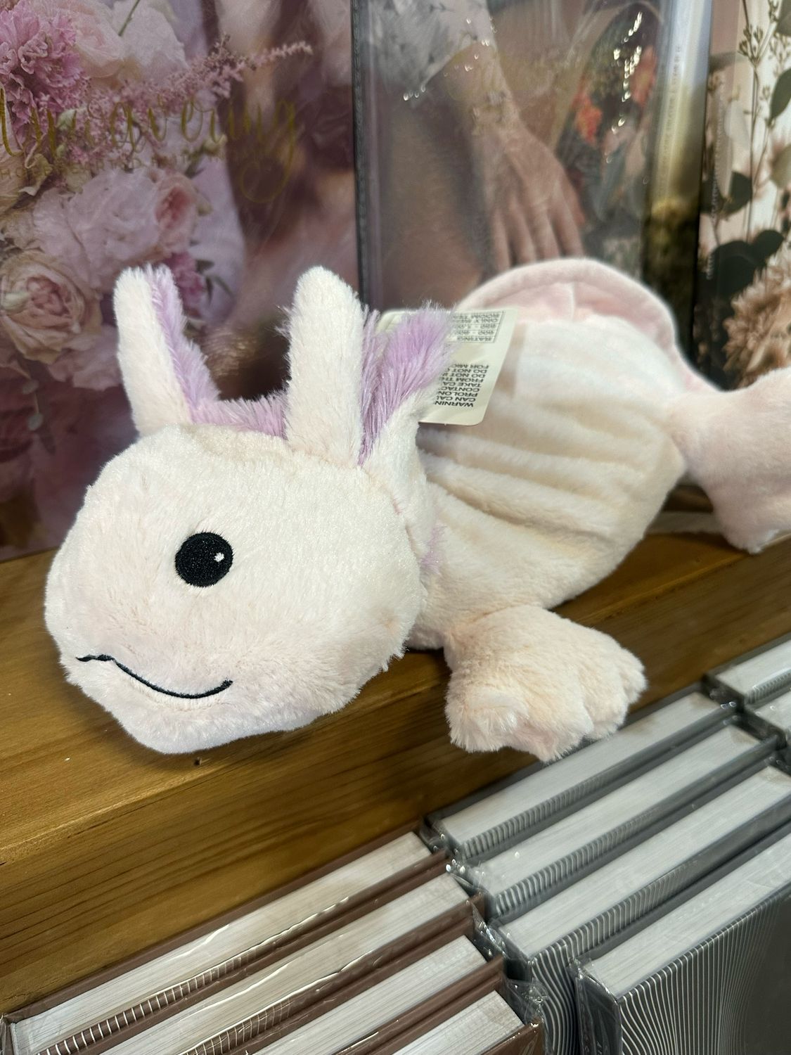 Warmies Pink Axolotol