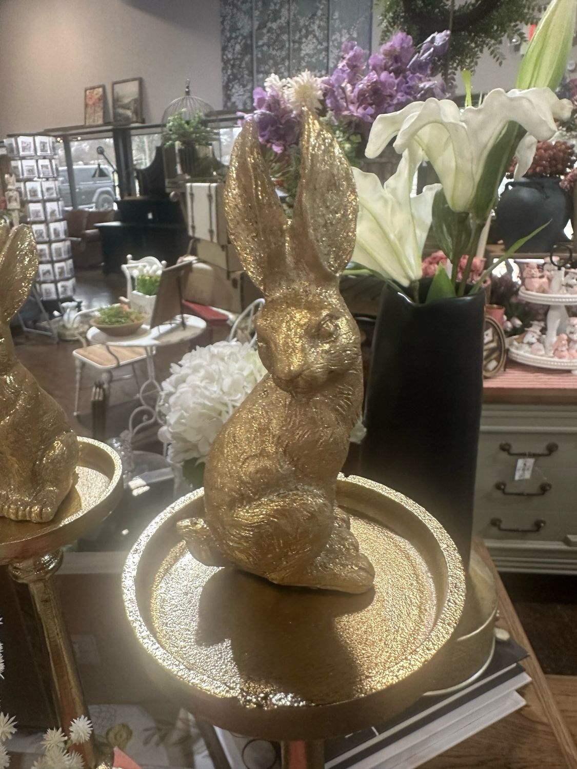 ARL 4.75" Side Gold Leaf Rabbit