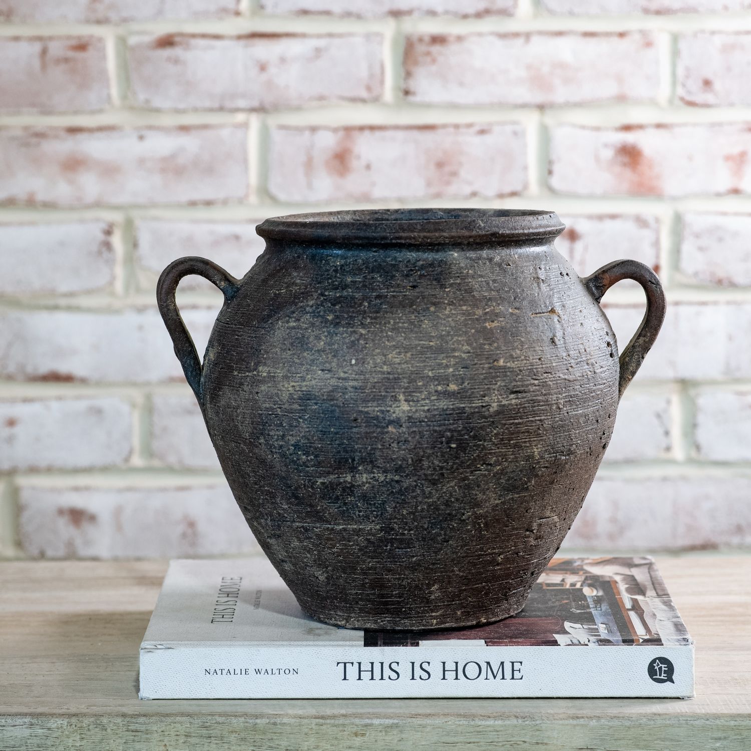 PDG 8.9” 2 handle vintage vase