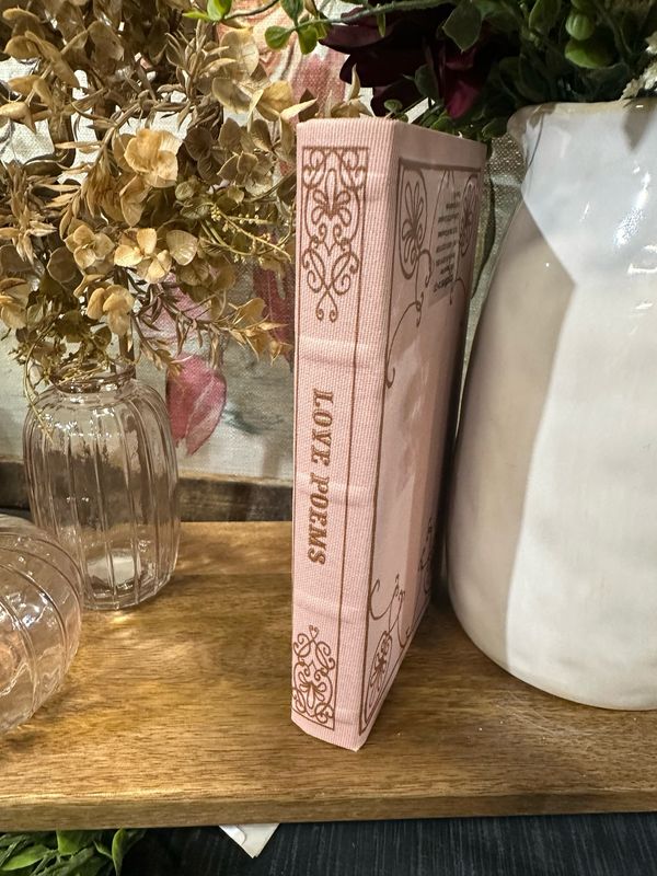 CCO Love Poems Storage Book Box 8.25x4.8x1.2