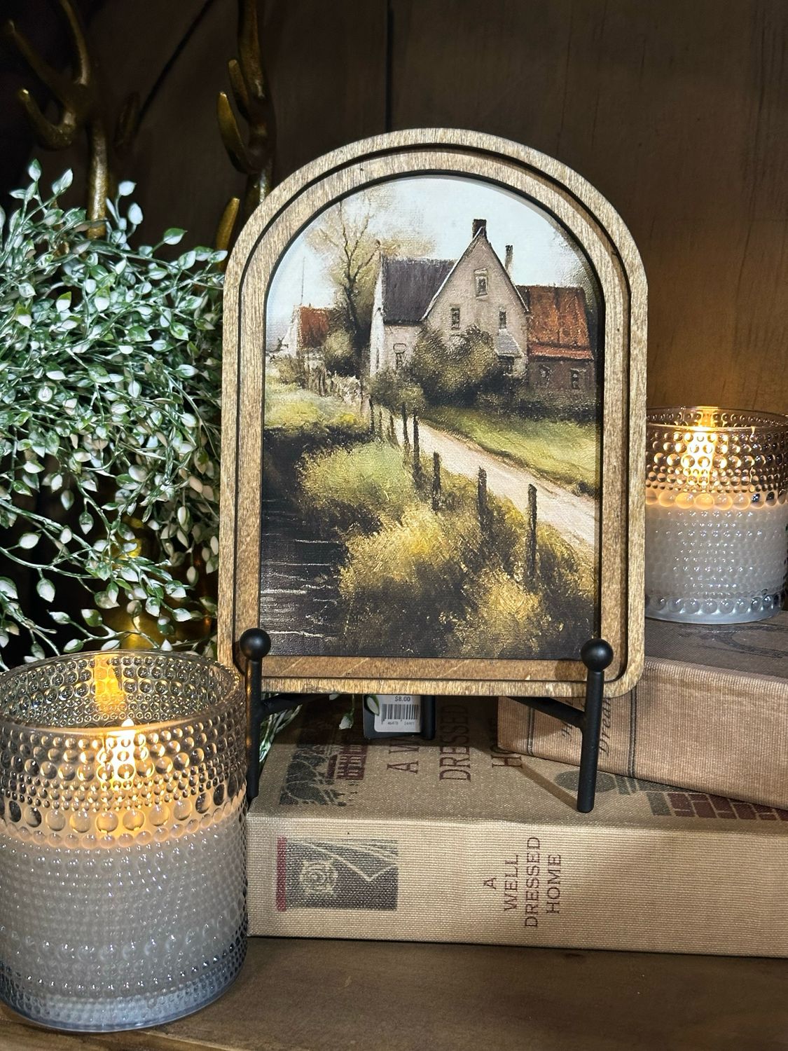 Red Arch 8x6 Dirt Lane Farmhouse