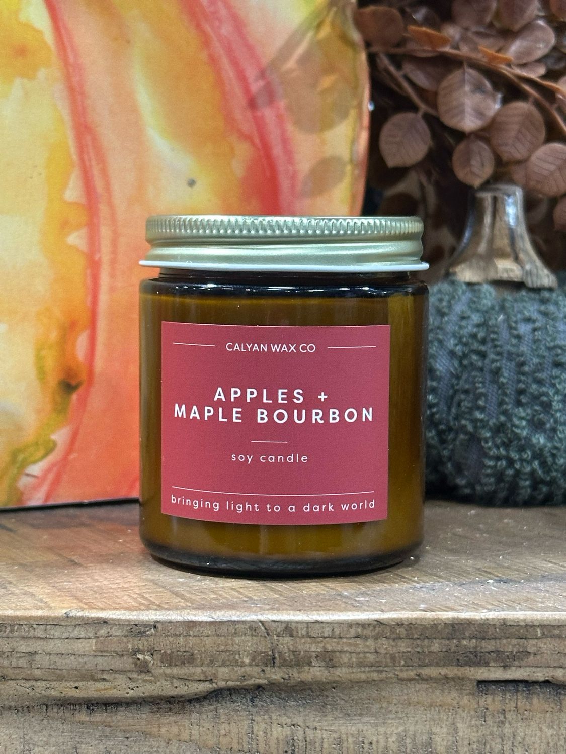 Cal 3.1oz Apples + Maple Bourbon Amber Mini