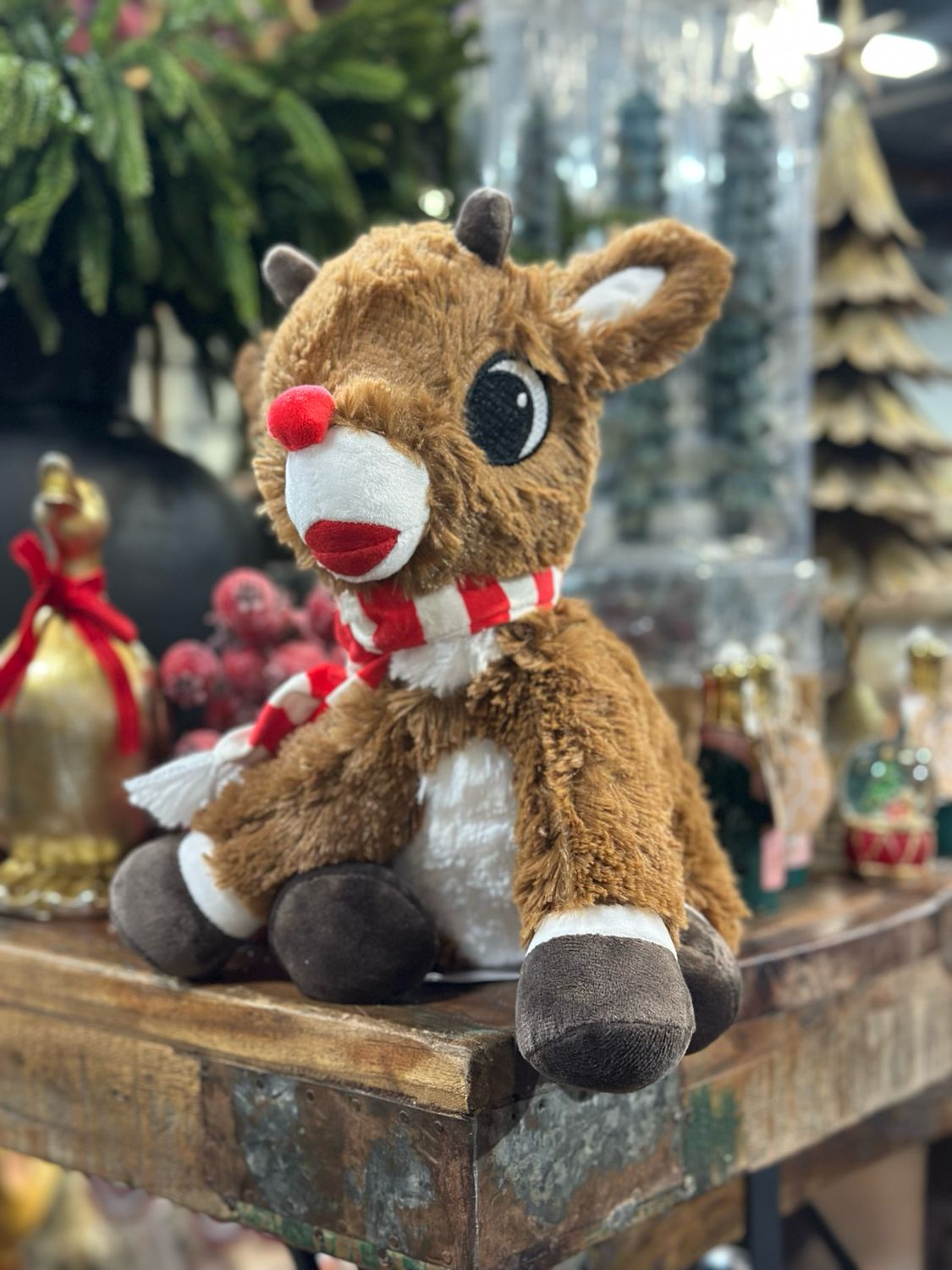 Warmies Rudolph w/scarf