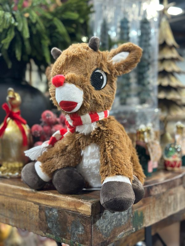 Warmies Rudolph w/scarf