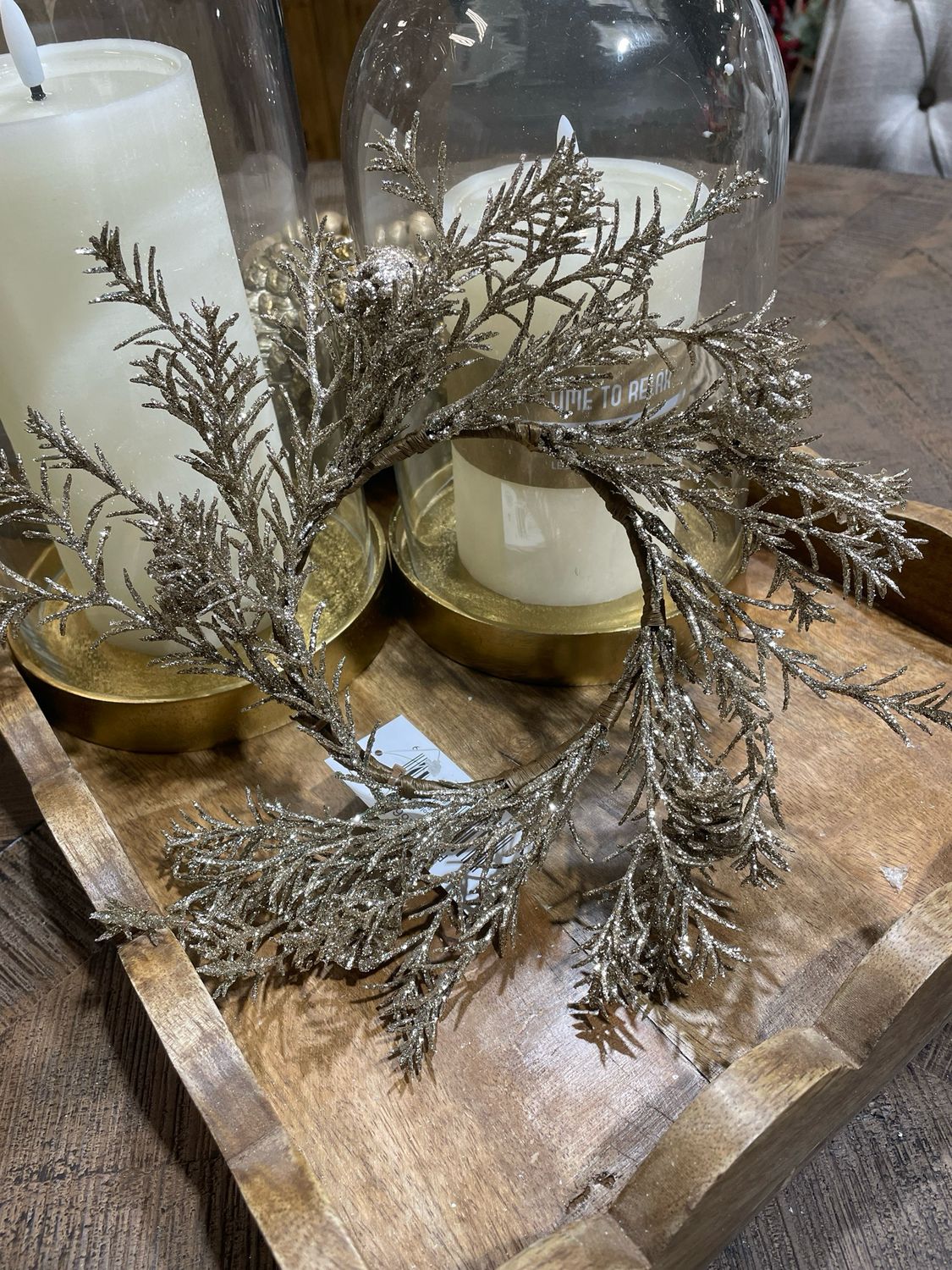 WTC 9" Golden Candle Ring