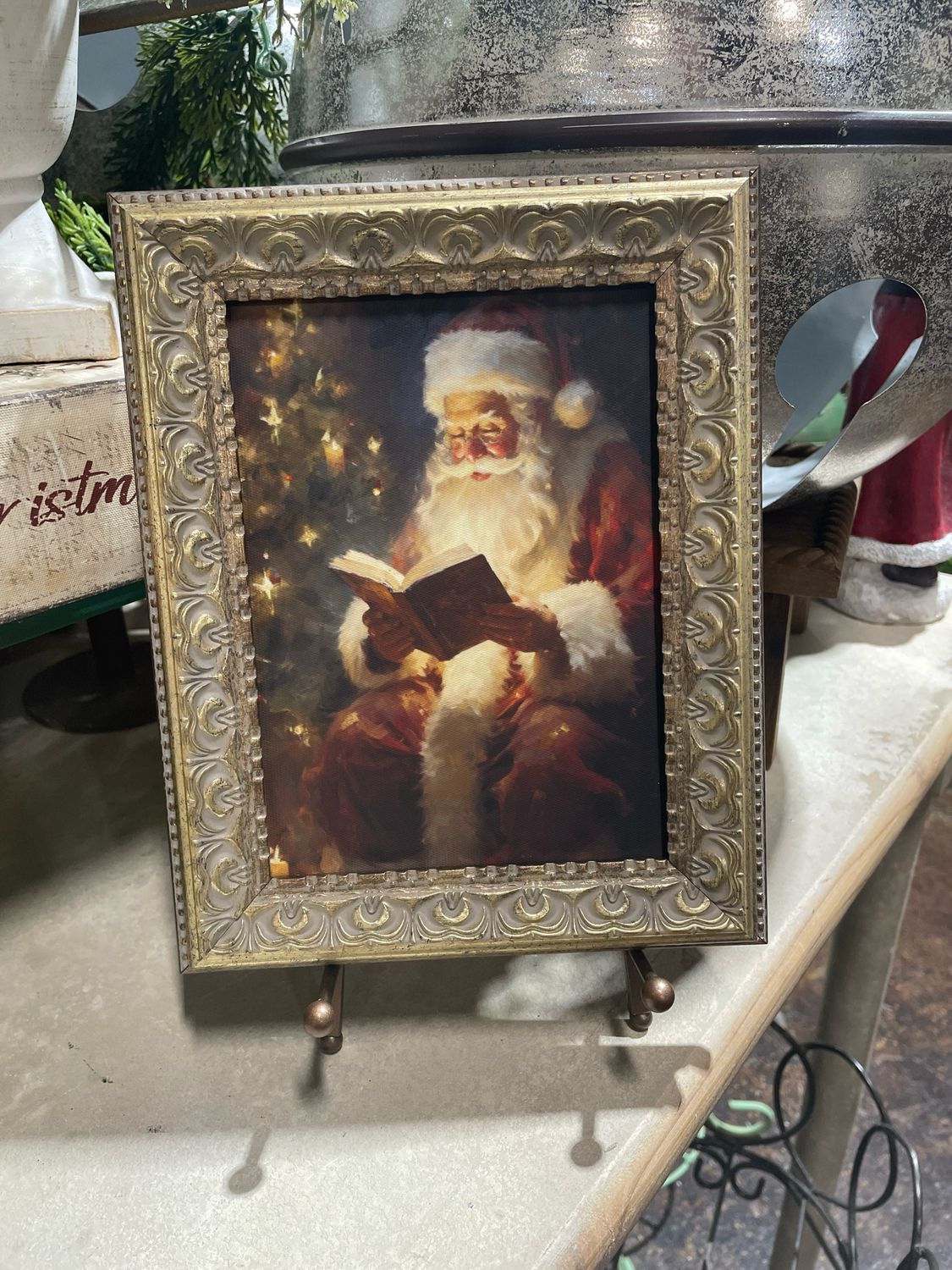 PLH 8x10 Classic Santa Gold Frame