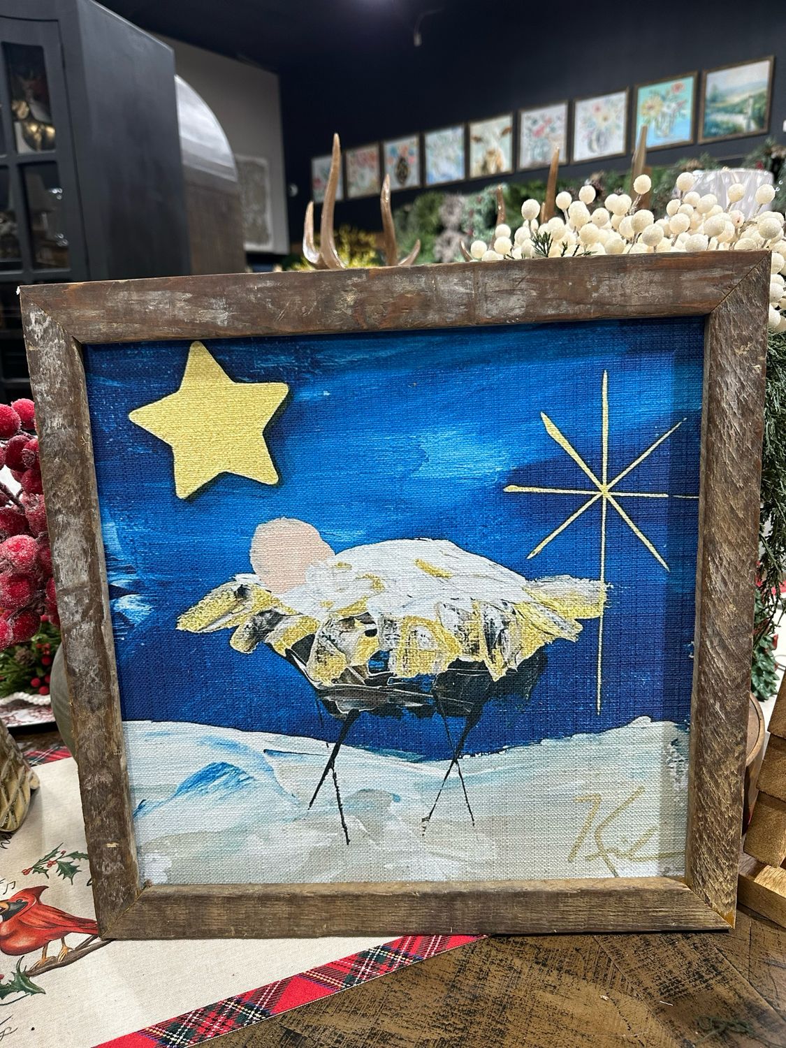 SCM 18x18 Navy Manger