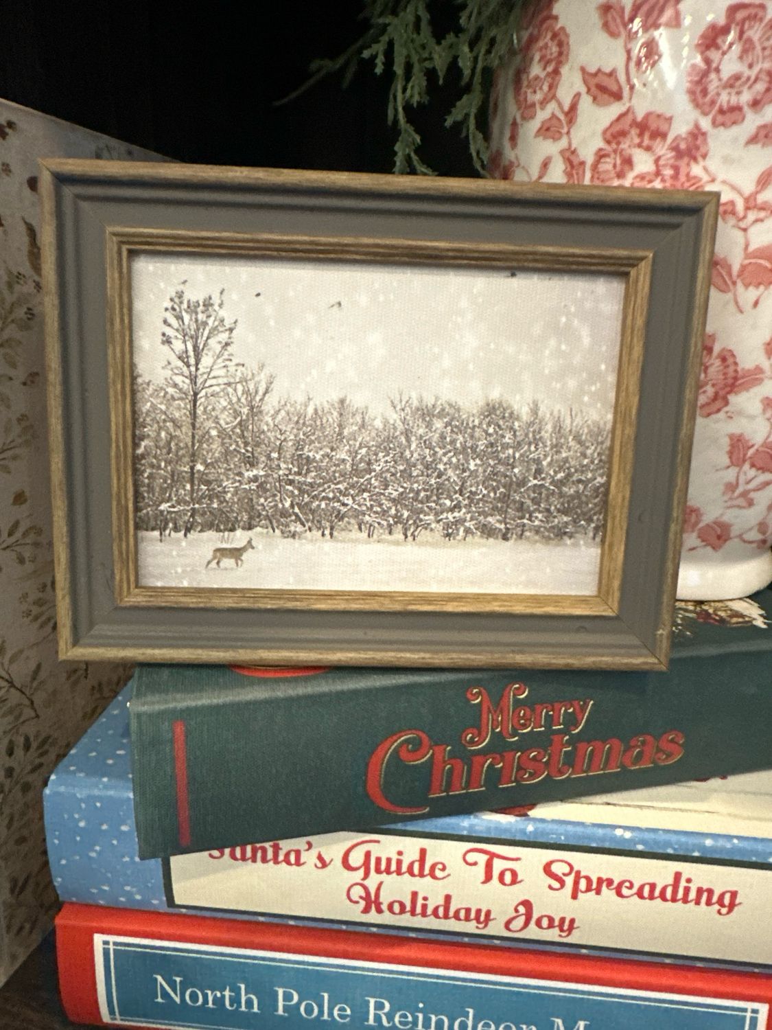 PLH 6x4 Deer Snowy Landscape