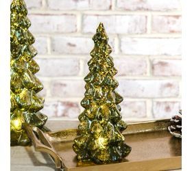 PDG 9.8" Led Evergreen Tree