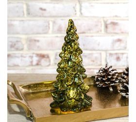 PDG 8" LED Evergreen Tree