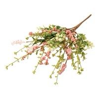 WTC Pink Green Flower Pick 17"