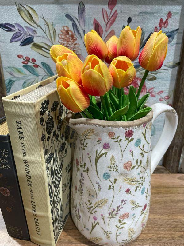 Reg Orange 13" Eva Dutch Tulip Bundle x9