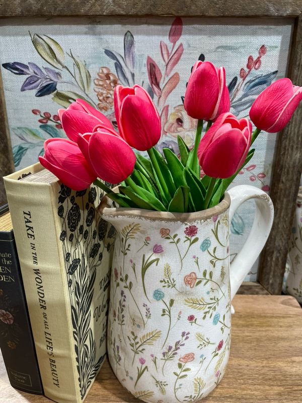 Reg Hot Pink 13" Eva Dutch Tulip Bundle x9