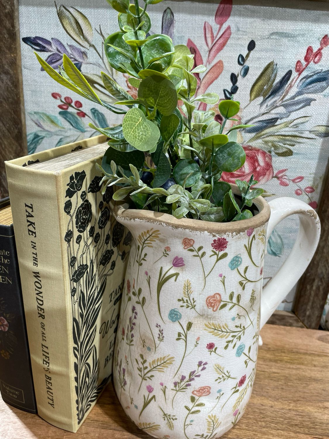 Reg 17" Blue Green Blueberry Garden Spray