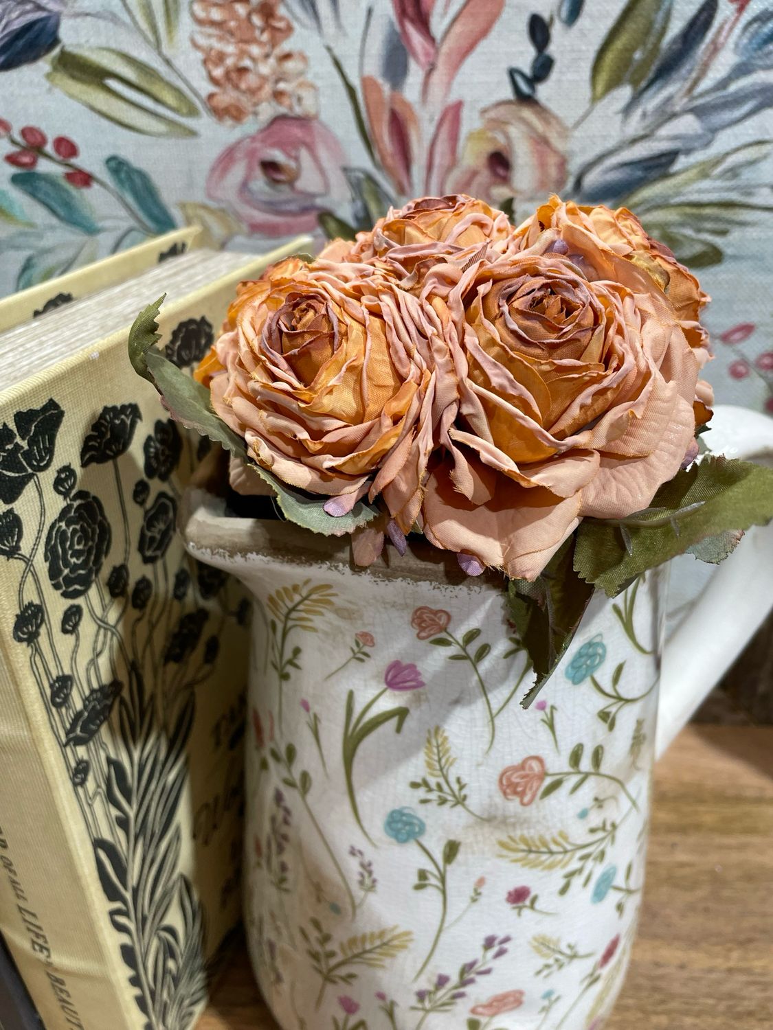 PVH Coral French Rose Bouquet