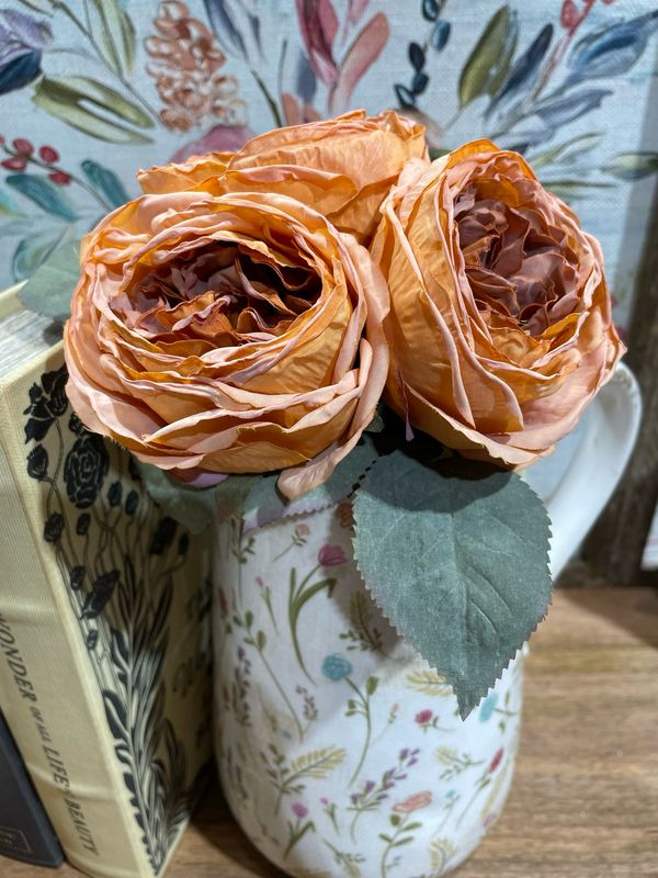 PVH Coral English Rose Bouquet