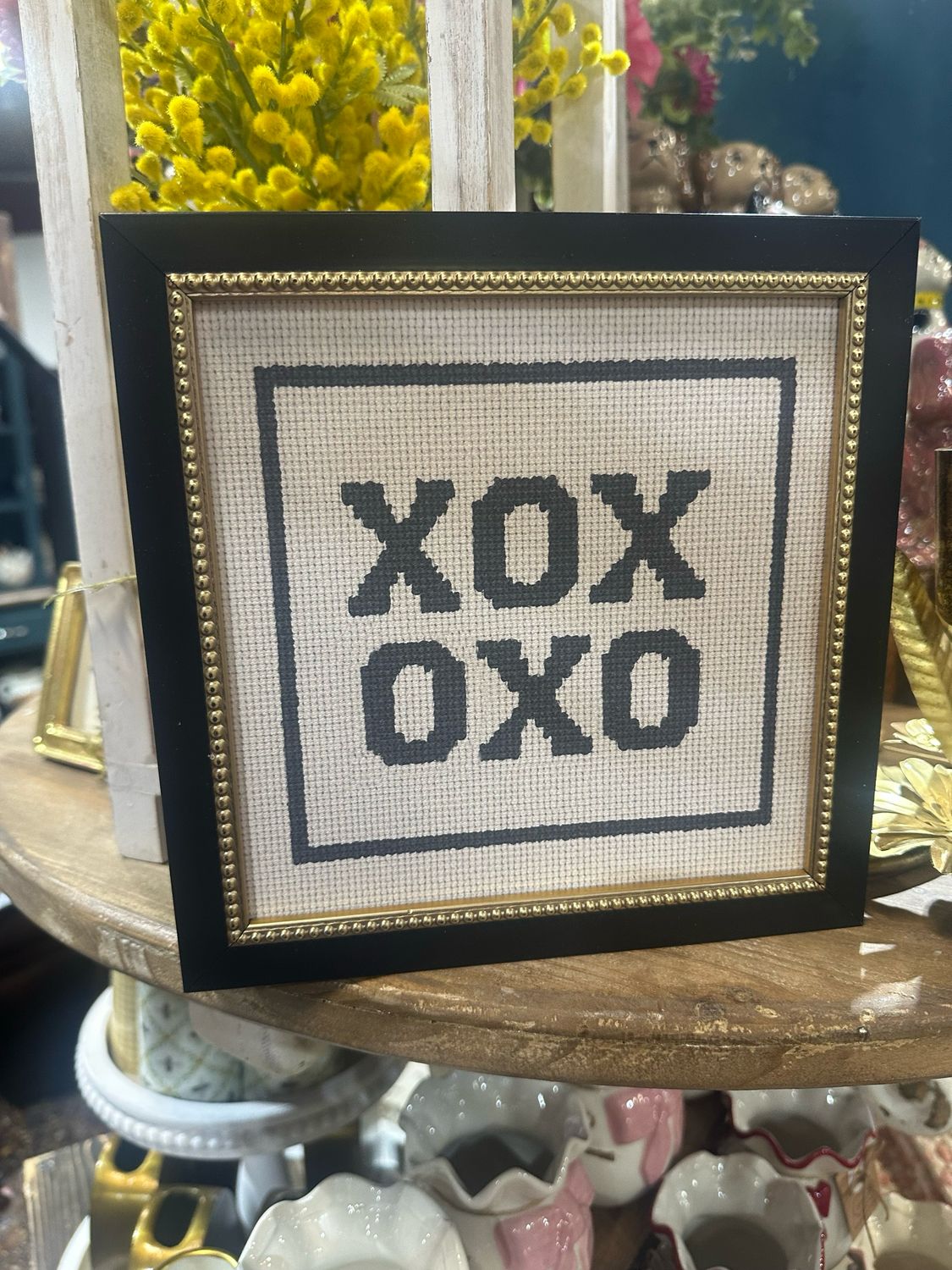 PLH 8x8 XOXO Cross Stitch