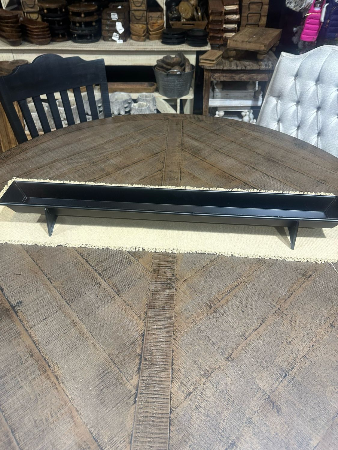 FGA Black Planter 40x5x4