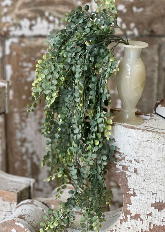 Lan Grn 30" Cherub Vine Hanging