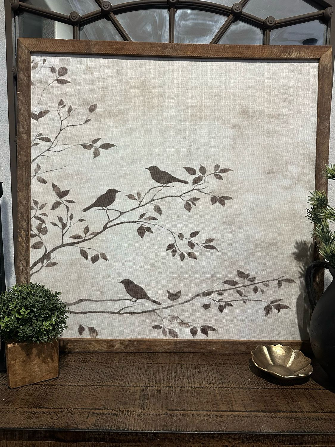 SCM 36x36 Brown Birds