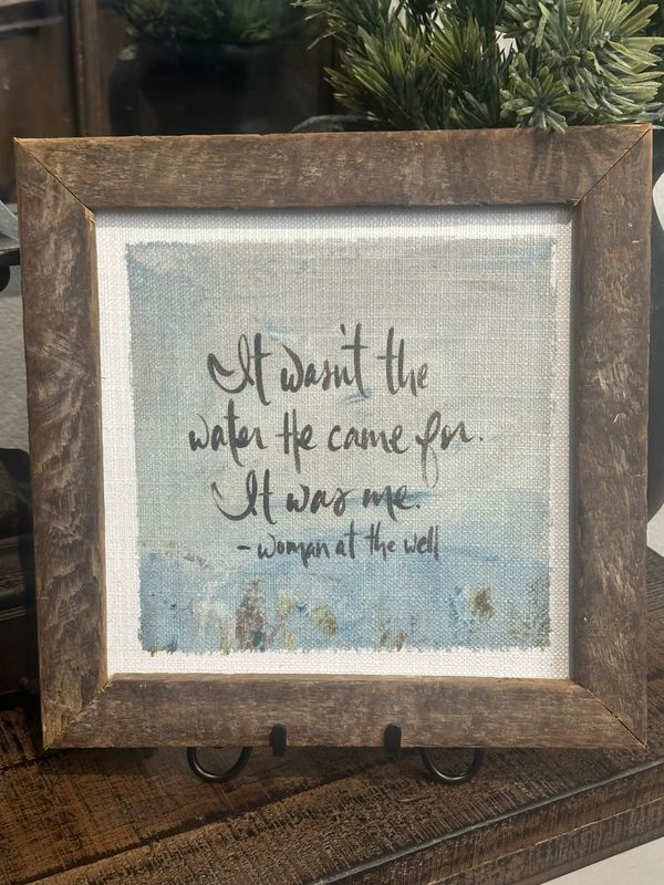 SCM 12x12 It Wasnt The Water