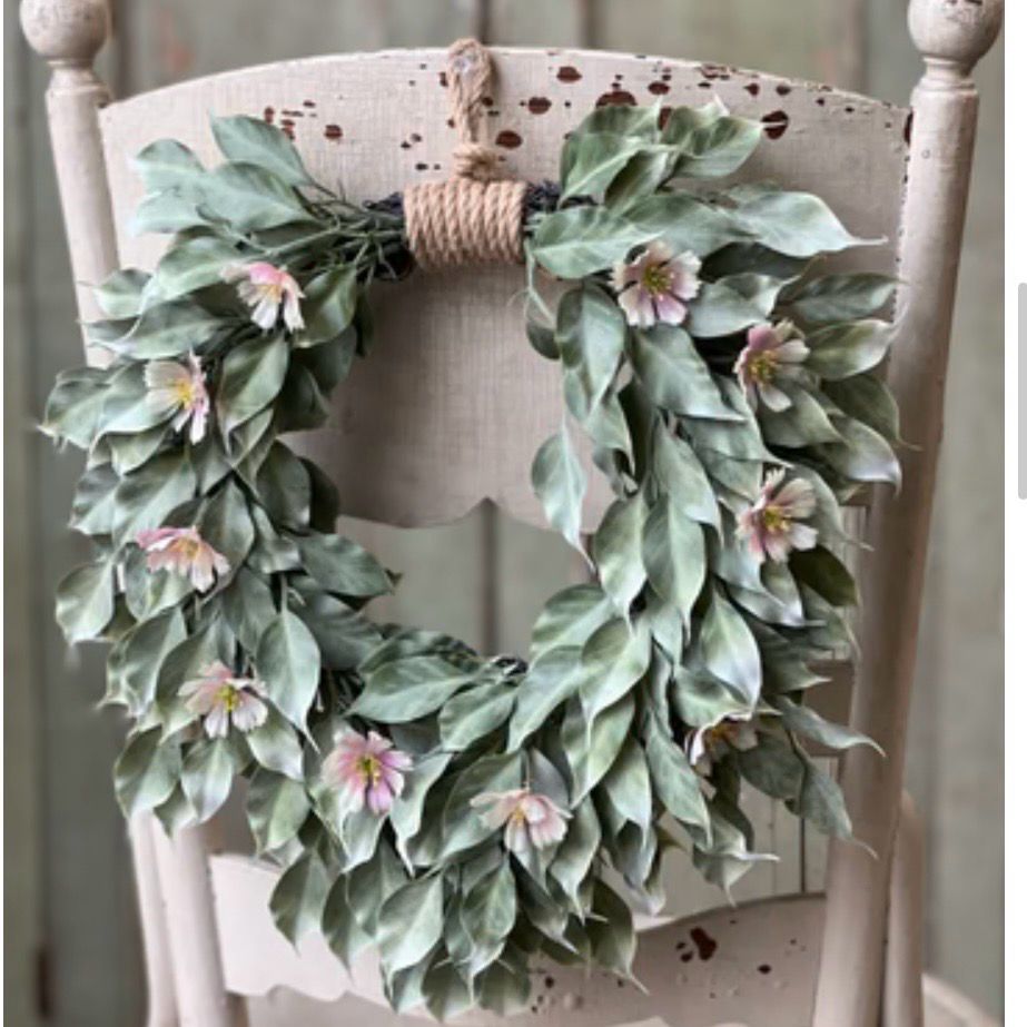 Lan Pink 13.5" Idle Hour Wreath